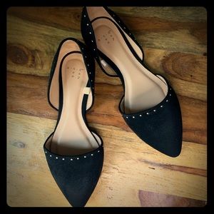a.n.d ea wy black dress flats